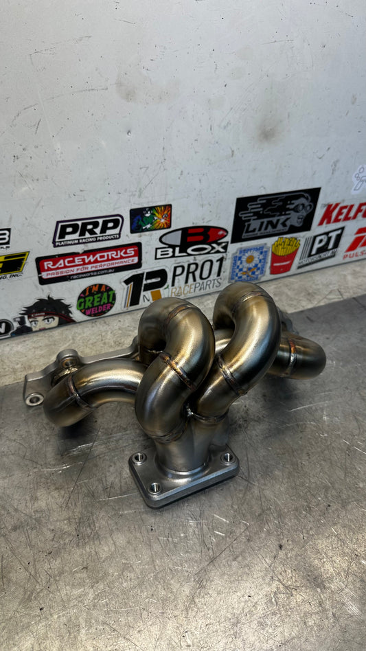 Compact T3 Turbo Manifold for 87-92 Mitsubishi Galant VR4 and EVO 1-3