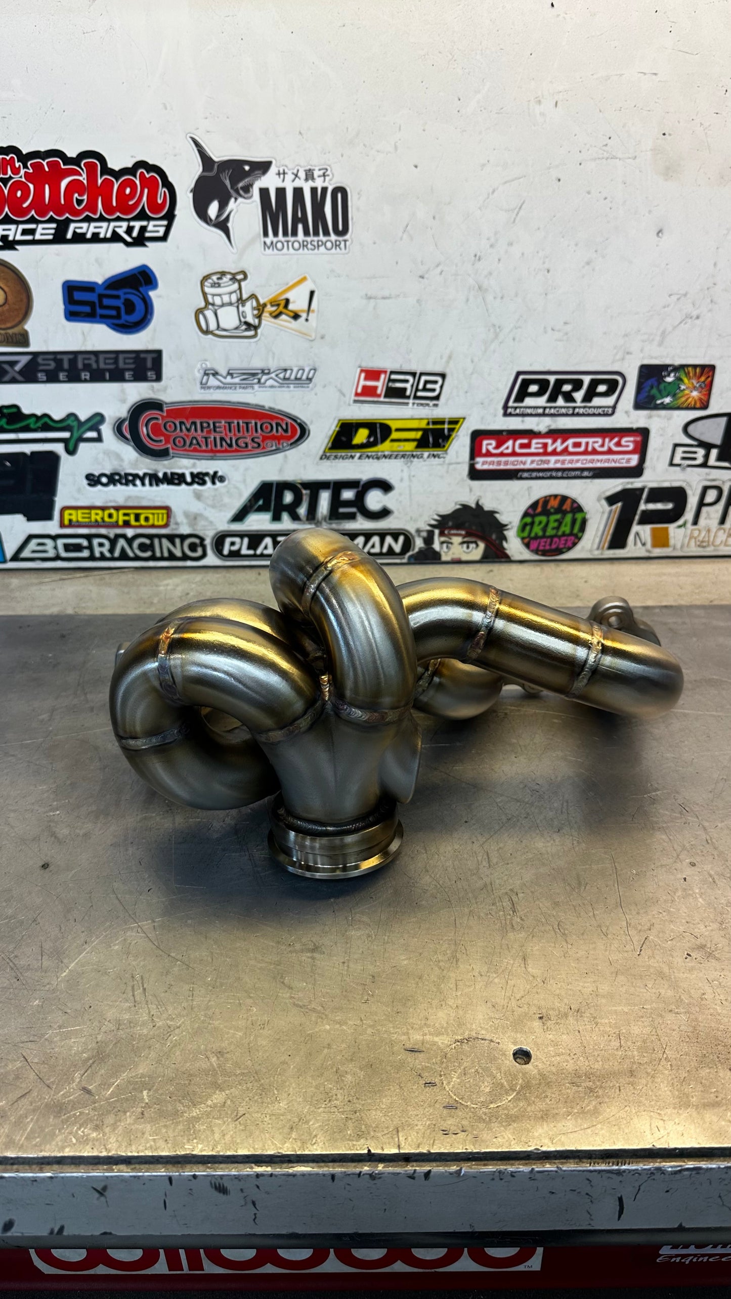 Compact Turbo manifold Mitsubishi EVO 1-3
